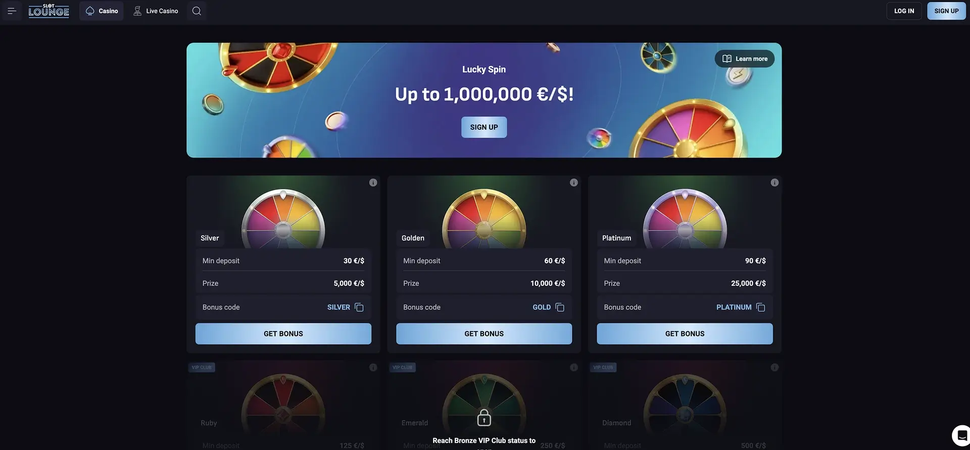 Slotlounge Lucky Spin